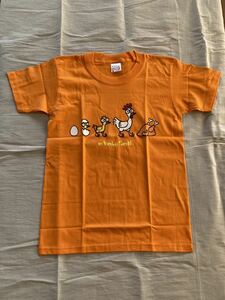 ☆新品☆Tシャツ　Sサイズ オレンジ色　クリックポスト　S-4