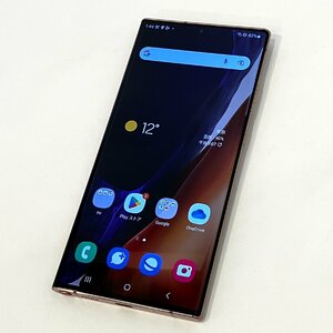 【送料無料 中古】SIMフリー SAMSUNG Galaxy Note20 Ultra SCG06 ミスティックブロンズ 赤ロム保証 au版【京都駅前】