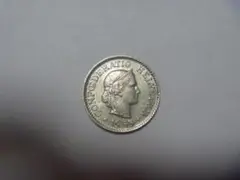 スイス 1955年10ラッペン硬貨 古銭 コイン 外国貨幣 通貨 同梱対応