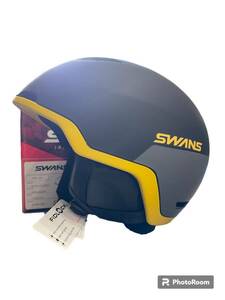 23/24 SWANSヘルメット HSF-241 SMOKE YELLOW Mサイズ