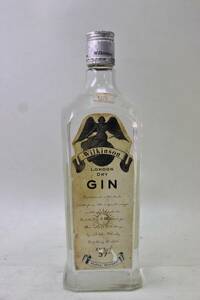 S78⑦【古酒】 旧ボトル Wilkinson LONDON DRY GIN 37° 720ml ニッカウヰスキー