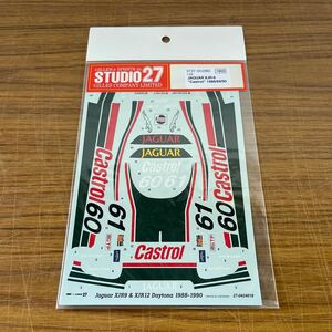 STUDIO27 1/24 JAGUAR XJR-9 Castrol 1988/89/90 （ST27-DC206C）デカール②