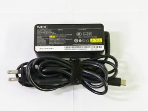 m1413 純正 NEC 45W USB-C TYPE-C ACアダプタ PC-VP-BP130 ADP011 ADLX45YLC2E