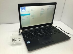 ジャンク/ TOSHIBA dynabook R73/D PR73DBAA647AD11 Intel Core i5-6300U メモリ4.1GB SSD128.03GB 【G17761】