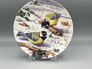 英国 ウェッジウッド Birds of a a Feather 鳥 飾り皿 絵皿 皿 (762)