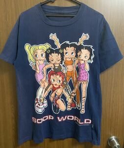 レア 90s SPICE GIRLS × BETTY BOOP ビンテージ Tシャツ GIRL POWER raptees vintage/ madonna britney spears tlc beyonce janet jackson