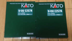 KATO　10-1282/1283　E257系500番台　基本・増結10両セット（難あり）