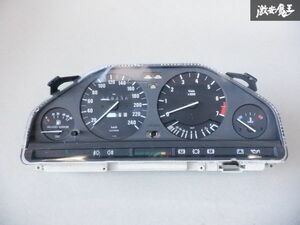 BMW 純正 E30 3シリーズ スピードメーター モトメーター 1386974 走行距離109438km 当時物 動作未確認 即納 棚4-2