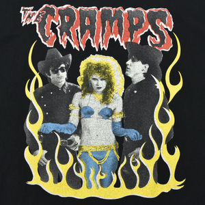 美品 HYSTERIC GLAMOUR ヒステリックグラマー × THE CRAMPS Tシャツ size.XL ヴィンテージ加工 希少サイズ