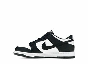 Nike GS Dunk Low "White/Black" 24.5cm CW1590-100