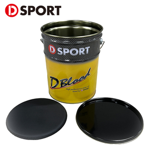 ペール缶 スツール 椅子 08290-PKN D-SPORT DSPORT D-BLOODオイル 20L クッション付 小物収納 耐荷重100kg 持ち手付