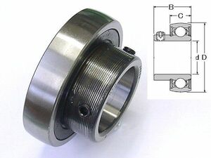 レーシングカートRベアリングΦ40 標準品.