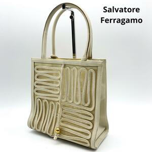 Salvatore Ferragamo クリアバッグ　ハンドバッグ　トートバッグ