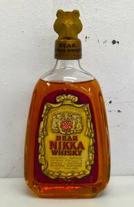 BEAR NIKKA WHISKY ベアー ベヤー ニッカ 特級 ウイスキー 720ml 43度 古酒 1960年代 ビンテージ 余市 ウヰスキー ベア 熊