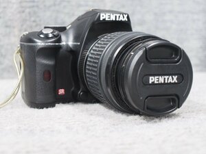 PENTAX K-ｍ デジタルカメラ レンズキット smc PENTAX-DA L 50-200mmF4-5.6ED 単三4本駆動 動作品 中古 B50552