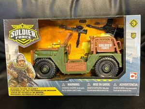 SOLDIER FORCE ソルジャーフォース 警備車 ミッションパトロールプレイセット 検）軍用車 ジープ jeep トラック 米軍 フィギュア 戦車