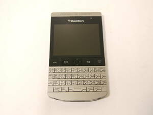 179 BlackBerry PORSCHEDESIGN P9921 ブラックベリー ポルシェデザイン スマホ 携帯電話 現状品ジャンク