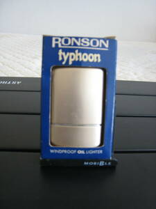 RONSON　ロンソン　オイルライター　タイフーン　未使用品