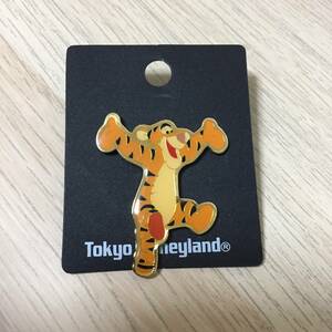 くまのプーさん ティガー ピンバッジ TDL レトロ★美品★入手困難