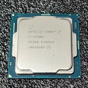 CPU Intel Core i7 8700K 3.7GHz 6コア12スレッド CoffeeLake PCパーツ インテル 動作確認済み (2)