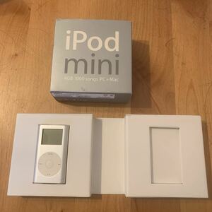 iPod mini 4GB 1000 songs PC+Mac 第1世代 Apple アップル ※動作未確認