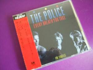 【即決】CD 国内初期帯　POLICEポリス ベストSINGLES~EVERY BREATH YOU TAKE