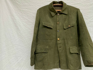 綺麗な国防色 国民服 ジャケット 動輪釦 WWⅡ 戦前 戦中 戦後 錆びついた釦