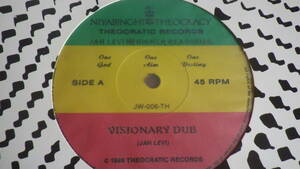 12inch jah levi visionary dub レゲエ レコード reggae newroots ニュールーツ デジタル ダブ UK サウンドシステム soundsystem ska スカ