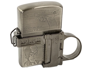 【動作保証】LUPIN III ルパン三世 GUN ACTION ZIPPO ジッポ ライター 中古 W8714612