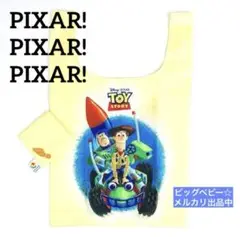トイストーリー　ウッディ  バズ　RC エコバッグ　pixar!