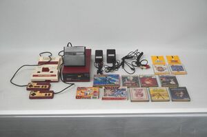 [4-77] Nintendo 任天堂 ニンテンドー FAMILY COMPUTER ファミコン まとめ HVC-001 HVC-022 HVC-023 本体 ディスクシステム カセット 玩具