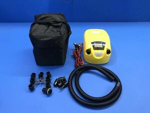 美品 2 DC12V用 ELECTRIC AIR PUMP 電動エアーポンプ【 GP-80D 】海水浴 空気入れ 80