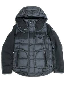 超美品 MONCLER RYAN ブラック 0 モンクレール ライアン ダウンジャケット ダウン ブルゾン 国内正規品 モンクレールジャパン