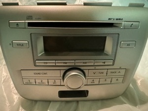 スズキ ワゴンR 純正オーディオ MH23S PS-3075J-A CD・ FM ・AM