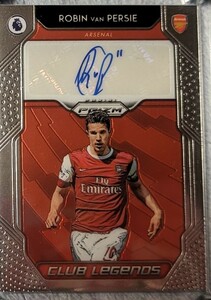 アーセナル ロビン・ファン・ペルシ 直筆サインカード auto Autograph panini value Persie Prizm Arsenal Legends