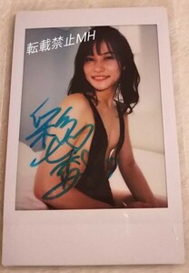 江藤彩也香 オトナはじめました 直筆サイン入り 現場チェキ セクシーな横乳 ・HKT48・壊れかけのルミレディオ・舞台NIGHT CARNIVAL