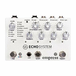 Empress Effects Echosystem ハイエンド・ディレイ・ペダル　(shin