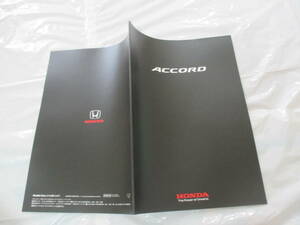 庫28558　カタログ ■ホンダ　HONDA　■アコード　ＡＣＣＯＲＤ　■2020.2　発行●50　ページ