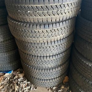 ブリヂストン スタッドレス 205/80R17.5 ホイールセット