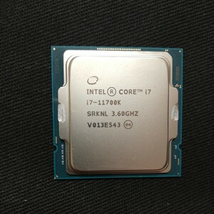 インテルCore i7 11700k付属品なし