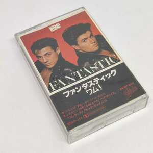 ワム! WHAM! カセットテープ ファンタスティック FANTASTIC クラブ・トロピカーナ Blue (Armed with Love) 他 全9曲 日本盤 歌詞カード欠 