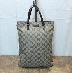 GUCCI GG PATTERNED HAND BAG MADE IN ITALY/グッチGG柄ハンドバッグ