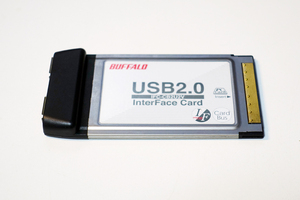 BUFFALO バッファロー USB2.0 CardBus/PCカード IFC-CB2U2V PCMCIA USB拡張カード 清掃済 即決