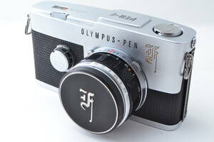 OLYMPUS オリンパス PEN-F / D.Zuiko Auto-S F2.8 38mm フィルムカメラ レンジファインダー 動作確認済み