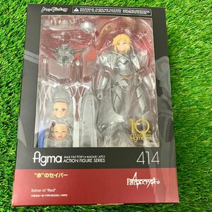 【中古品】『4-464』figma 414 Fate/Grand Order “赤”のセイバー　アクションフィギュア