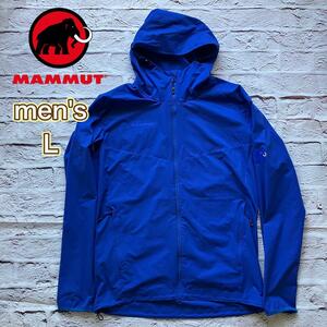 マムート MAMMUT グラナイトエスオーフーデットジャケットエーエフメン GRANITE SO Hooded Jacket AF Men メンズLサイズ