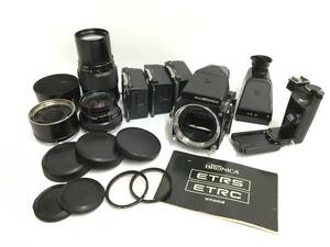 ★ ZENZA BRONICA ETR S + ZENZANON MC 1:2.8 f=50mm + 1:5.6 f=250mm ★ ゼンザブロニカ 中判カメラ