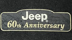 超レア　JEEPチェロキー　60th Anniversary ディーラー純正フロアマット5点セット　美品　ジープ