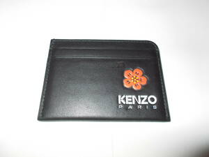 ●KENZO/ケンゾー【カードケース・名刺入れ】黒 花柄●
