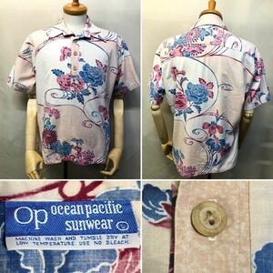 1970s Ocean Pacific サーフシャツ　Size L